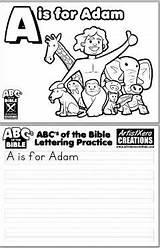Adam Coloring Ministry Children Sheets sketch template