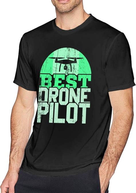 amazoncom curani  drone pilot   cotton crew neck short sleeve shirt  men  large