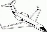 Flugzeug Flugzeuge Malvorlagen Malvorlage Kinderbilder Privatjet Innen Malen Einfach sketch template