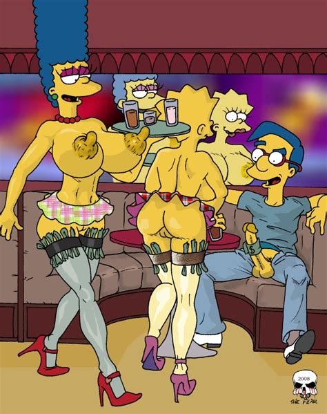 Rule 34 Female High Heels Human Lisa Simpson Male Marge Simpson