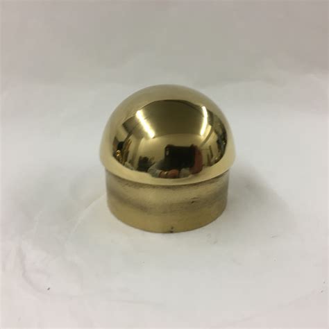 brassfinders polished brass domed  cap