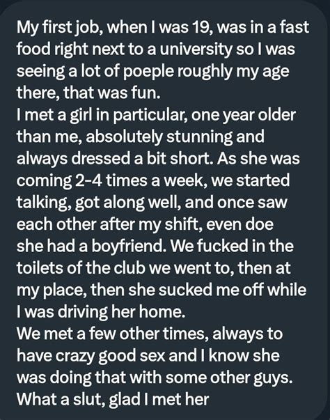 pervconfession on twitter he fucked the college slut