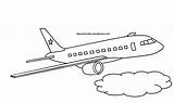 Gambar Mewarnai Pesawat Terbang Coloring Anak Untuk Tk Diwarnai Colouring Template Pages Lion Cara Air Garuda Tempur Bisa Pilot Penumpang sketch template