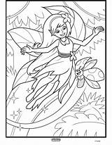 Fairy Coloring Pages Forest Enchanted Crayola Color Quiver Alive Printable Drawing Colouring Colour Book Print Getdrawings Adult Life Summer sketch template