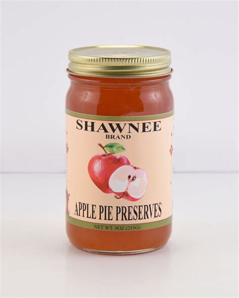apple pie preserves  pint shawnee canning company
