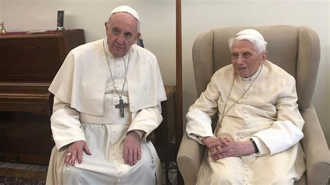 dueling popes maybe dueling views in a divided church
