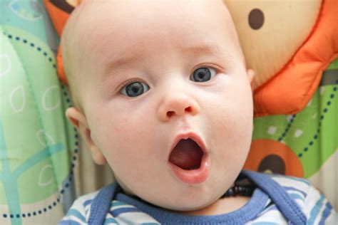 surprised baby  stock photo public domain pictures
