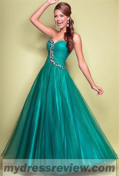 green  blue prom dresses popular choice  mydressreview