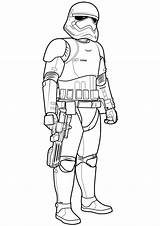Stormtrooper Colorings sketch template