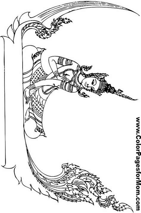 asian coloring page 25