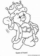 Coloring Pages Care Bears Bear Print Colouring Crown Printable Kids Books Kiddies Sheets Cartoon Color Sunshine Heart Disney Adult Colors sketch template