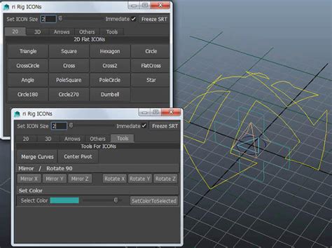 maya；python で rig用 icon を作ろう ｜ダイキン工業