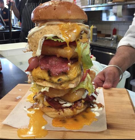 This Australian Guy Eats The Most Insane Burgers Anyone