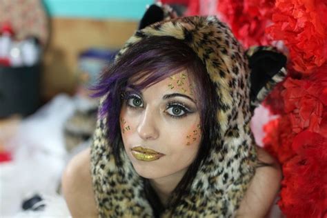 Un Precioso Maquillaje De Leopardo En La Case De Carnaval De Esta Tarde
