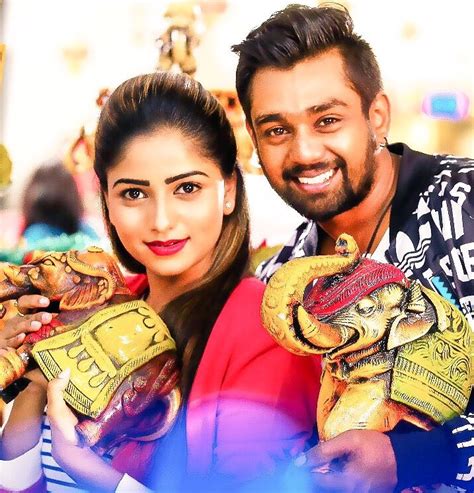 dhruva sarja rachita ram s bharjari movie stills photos