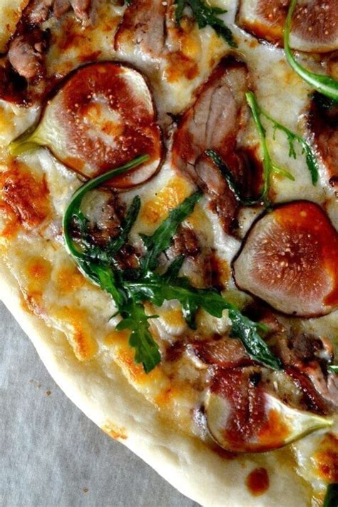 Roast Duck Pizza With Figs And Arugula The Woks Of Life