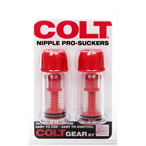 Colt Nipple Pro Suckers Red Sex Toys And Adult Novelties Adult Dvd