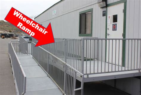 handicap wheelchair ramps osha stairs  mobile modular trailers imodularcom