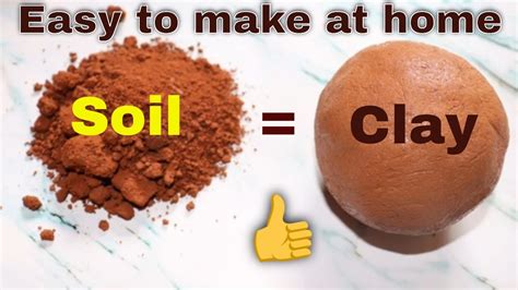 clay  soil easy clay making  home youtube