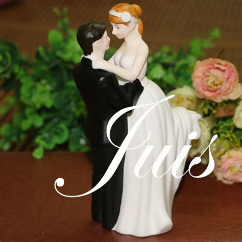 true romance custom couple figurine ceramic wedding cake topper bride