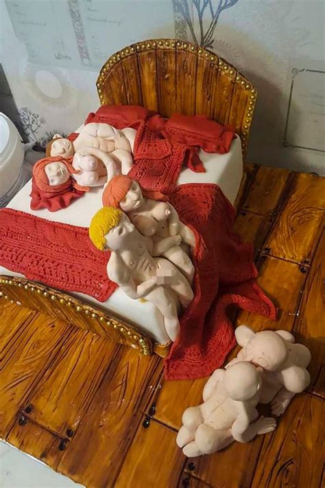 Mum Of Three Creates Orgy Themed Cake For Anonymous Swinger S Birthday