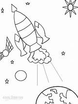 Coloring Spaceship Pages Cool2bkids Kids Sheets sketch template