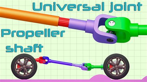 universal joint  propeller shaft youtube