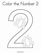 Number Coloring Color Preschool Pages Twisty Noodle Kids Worksheets Numbers Printable Sheets Twistynoodle sketch template