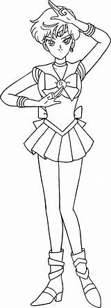Sailor Uranus Line 방문 sketch template