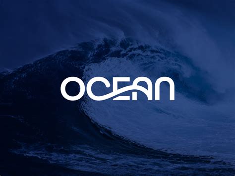 ocean logotype   waves logo surf logo simple logo design