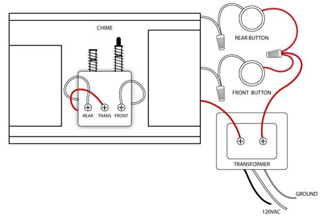doorbell wiring diagrams diagram