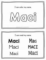 Maci Mack Handwriting sketch template