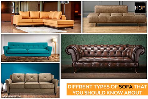 types  sofa      hof india
