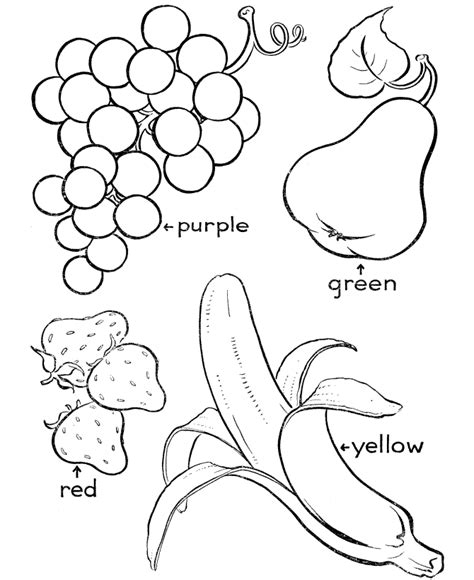 fruit pictures  kids coloring home