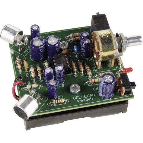 velleman mk stereo amplifier assembly kit  vdc  conradcom