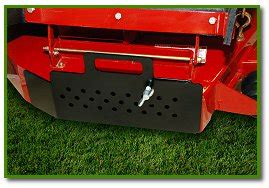 procters quick mp mulch plate attachment  models  fit ferris snapper  gravely