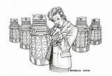 Doctor Who Coloring Pages Daleks Deviantart Vs Dalek Fan Books Dr Bonus Plus Book Choose Board sketch template
