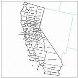 California Map County Printable Counties Maps Outline City Cities Printfree Cn State Showing Printables School Printablee Print sketch template