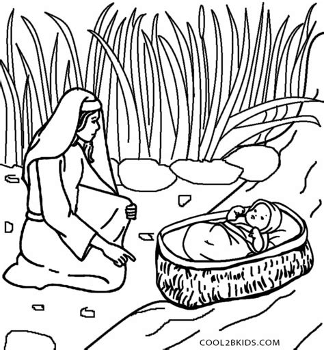 moses coloring pages