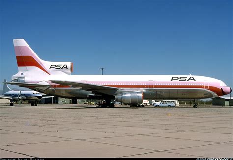 lockheed      tristar  psa pacific southwest airlines aviation photo