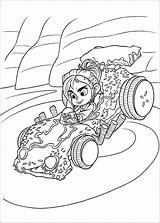 Wreck Princesses Racers sketch template