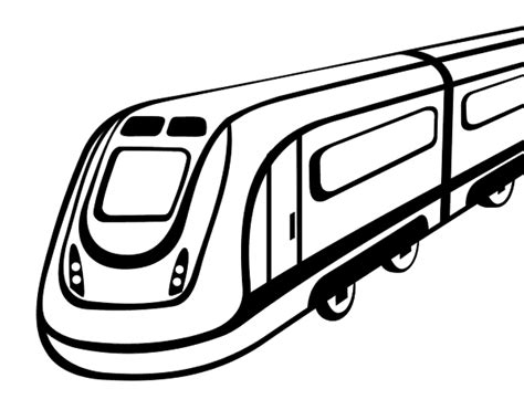 high speed rail coloring page coloringcrewcom