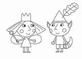 Holly Ben Pages Kingdom Coloring Colouring Little Drawing Printable Princess Kids Getdrawings Hollys sketch template