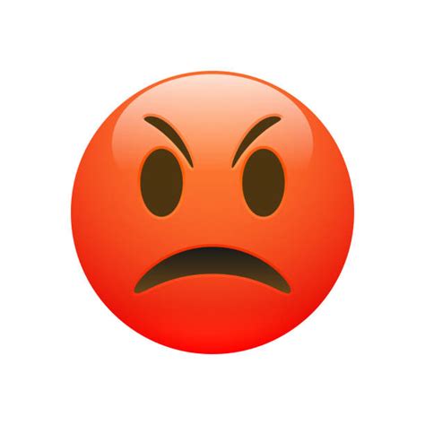 Angry Emoji Illustrations Royalty Free Vector Graphics