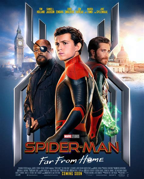 slideshow spider man   home official  posters