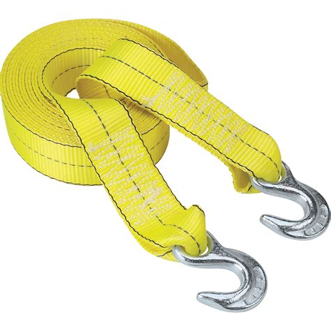 highland reflective tow strap  hooks   ft  lb capacity tow chains ropes