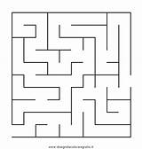 Labirinto Facile Doolhof Laberinto Mazes Laberintos Makkelijk Labyrinth Puzzel Labirinti Doolhoven Trazar Tekenen Armar Eenvoudig Puzzels Labyrinthe sketch template