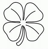 Clover Leaf Coloring Four Pages Printable Outline Kids Bestcoloringpagesforkids Clovers Clipart Line Clip Pattern Shape Leave Flower Library Cliparts Comments sketch template