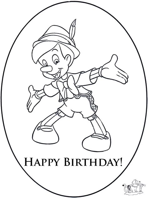 birthday card coloring pages coloring home