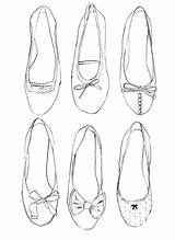 Schuhe Ausmalen Chaussures Ballerinas Coloriages Ballerina Ausmalbilder Converse Schuh Mädchen Shoe Erwachsene Malvorlagen Sketches sketch template